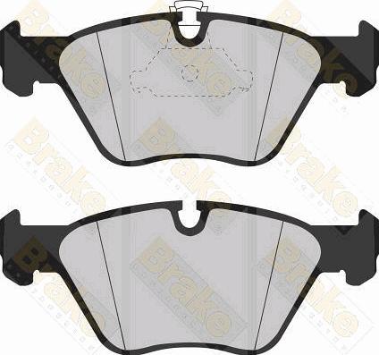 Brake Engineering PA1121 - Kit pastiglie freno, Freno a disco autozon.pro