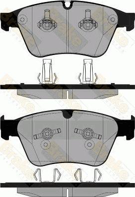 ATE 607318 - Kit pastiglie freno, Freno a disco autozon.pro