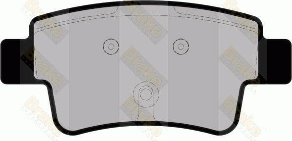 Brake Engineering PA1869 - Kit pastiglie freno, Freno a disco autozon.pro