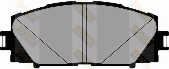 Brake Engineering PA1881 - Kit pastiglie freno, Freno a disco autozon.pro