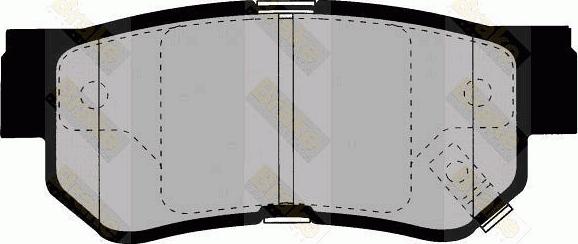 Brake Engineering PA1348 - Kit pastiglie freno, Freno a disco autozon.pro