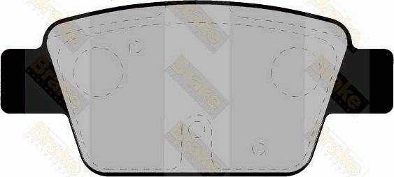 Brake Engineering PA1309 - Kit pastiglie freno, Freno a disco autozon.pro