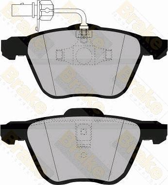 Brake Engineering PA1339 - Kit pastiglie freno, Freno a disco autozon.pro