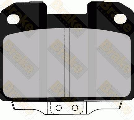 Brake Engineering PA1372 - Kit pastiglie freno, Freno a disco autozon.pro