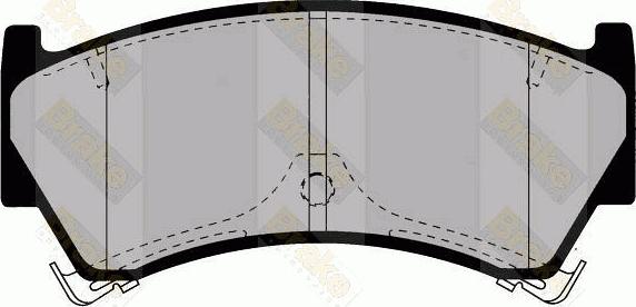 Brake Engineering PA1377 - Kit pastiglie freno, Freno a disco autozon.pro