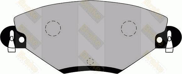 Brake Engineering PA1292 - Kit pastiglie freno, Freno a disco autozon.pro