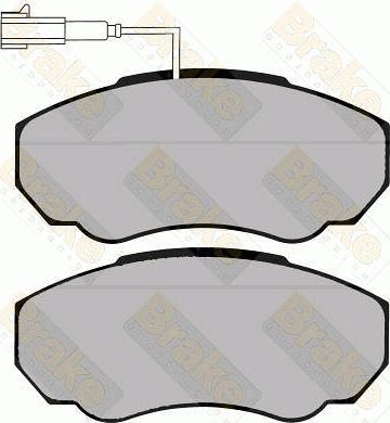 Brake Engineering PA1285 - Kit pastiglie freno, Freno a disco autozon.pro