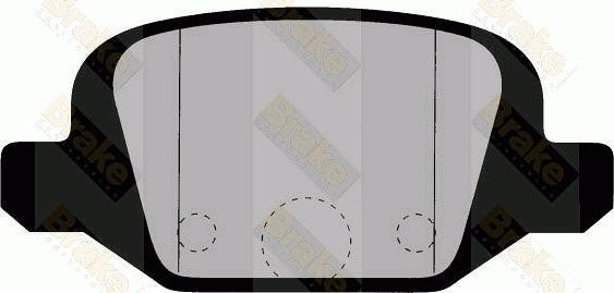 Brake Engineering PA1273 - Kit pastiglie freno, Freno a disco autozon.pro