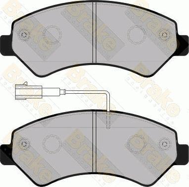 ATE 604810 - Kit pastiglie freno, Freno a disco autozon.pro