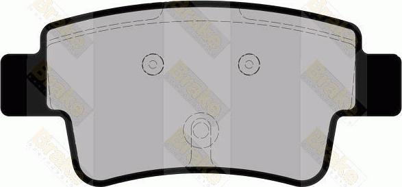 Brake Engineering PA1768 - Kit pastiglie freno, Freno a disco autozon.pro