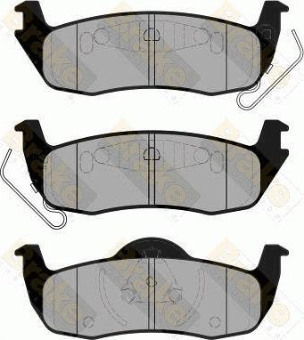 Brake Engineering PA1720 - Kit pastiglie freno, Freno a disco autozon.pro