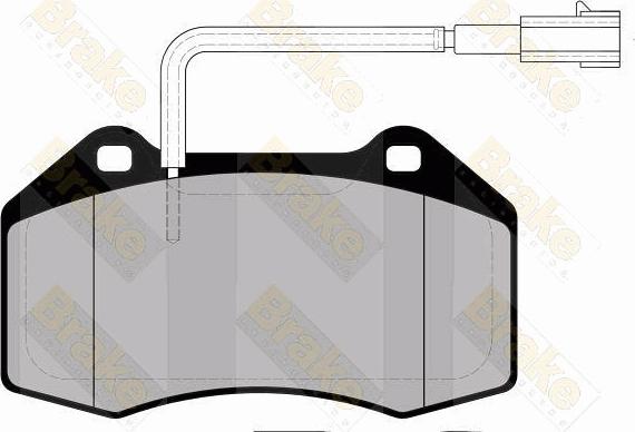 Brake Engineering PA1774 - Kit pastiglie freno, Freno a disco autozon.pro