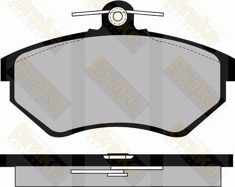 Brake Engineering PA819 - Kit pastiglie freno, Freno a disco autozon.pro