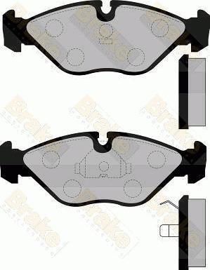 Brake Engineering PA818 - Kit pastiglie freno, Freno a disco autozon.pro