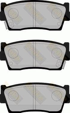 Brake Engineering PA826 - Kit pastiglie freno, Freno a disco autozon.pro