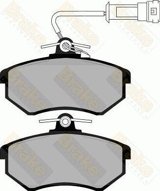 Brake Engineering PA870 - Kit pastiglie freno, Freno a disco autozon.pro