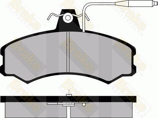 Brake Engineering PA362 - Kit pastiglie freno, Freno a disco autozon.pro