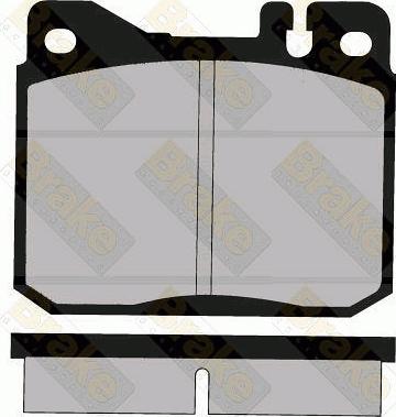 Brake Engineering PA323 - Kit pastiglie freno, Freno a disco autozon.pro