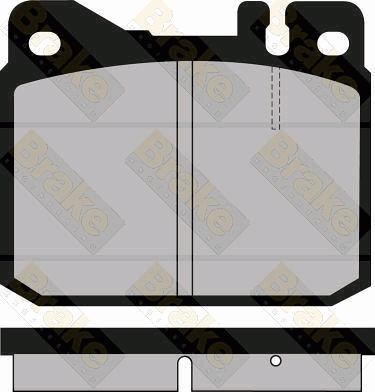 Brake Engineering PA379 - Kit pastiglie freno, Freno a disco autozon.pro