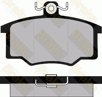 Brake Engineering PA296 - Kit pastiglie freno, Freno a disco autozon.pro