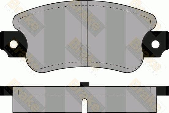 Brake Engineering PA229 - Kit pastiglie freno, Freno a disco autozon.pro