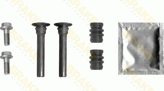 Brake Engineering QK512035 - Kit manicotti di guida, Pinza freno autozon.pro