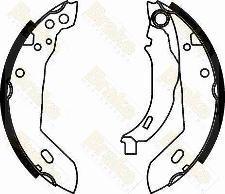 Brake Engineering SH1158 - Kit ganasce freno autozon.pro