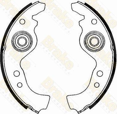 Brake Engineering SH1160 - Kit ganasce freno autozon.pro