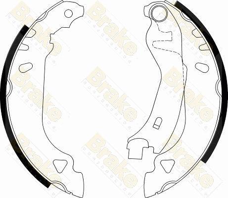 Brake Engineering SH1269 - Kit ganasce freno autozon.pro