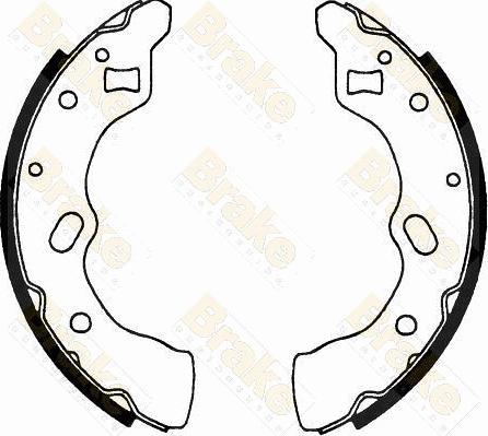 Brake Engineering SH2490 - Kit ganasce freno autozon.pro