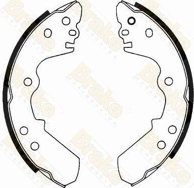 Brake Engineering SH2435 - Kit ganasce freno autozon.pro