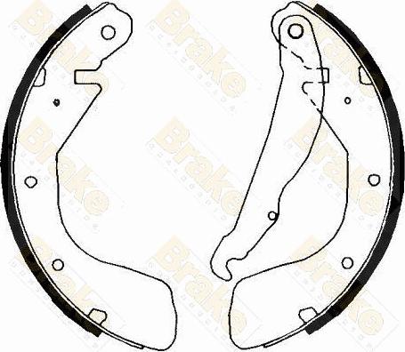 Brake Engineering SH2369 - Kit ganasce freno autozon.pro