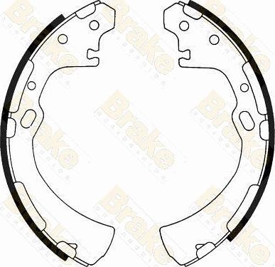 Brake Engineering SH2334 - Kit ganasce freno autozon.pro