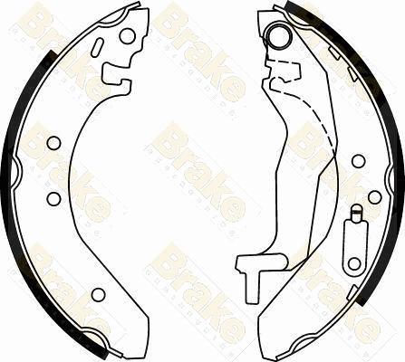 Brake Engineering SH2246 - Kit ganasce freno autozon.pro