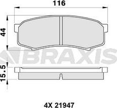 Stellox 000 010-SX - Kit pastiglie freno, Freno a disco autozon.pro