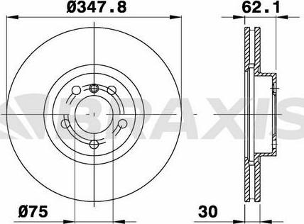 ABEX BD1537V - Discofreno autozon.pro