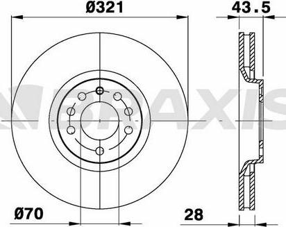 ATE 428201 - Discofreno autozon.pro