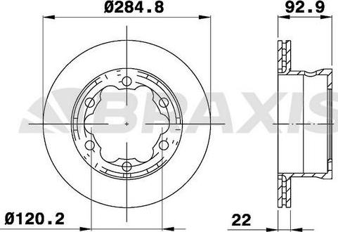 Braxis AD1018 - Discofreno autozon.pro