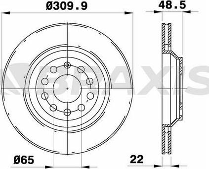 Braxis AE0531 - Discofreno autozon.pro