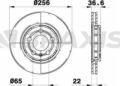 Braxis AE0529 - Discofreno autozon.pro