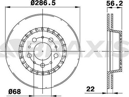 Braxis AE0635 - Discofreno autozon.pro