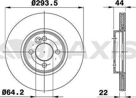 Braxis AE0359 - Discofreno autozon.pro