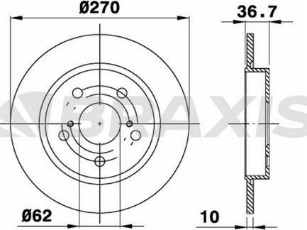 HELLA 8DD 355 114-291 - Discofreno autozon.pro