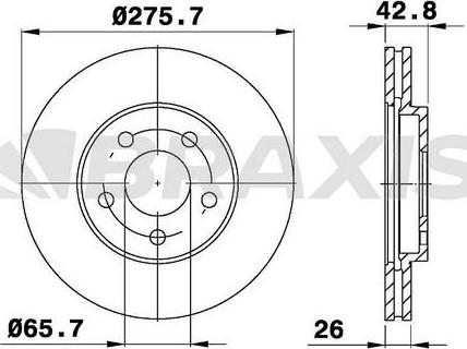 BENDIX PRT5661 - Discofreno autozon.pro