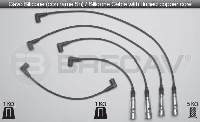 Brecav 24.504 - Kit cavi accensione autozon.pro