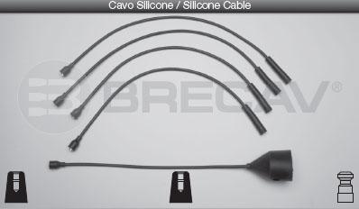 Brecav 25.503 - Kit cavi accensione autozon.pro