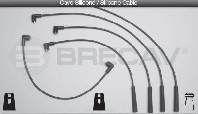 Brecav 25.516 - Kit cavi accensione autozon.pro