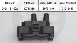 Brecav 215.006 - Bobina d'accensione autozon.pro