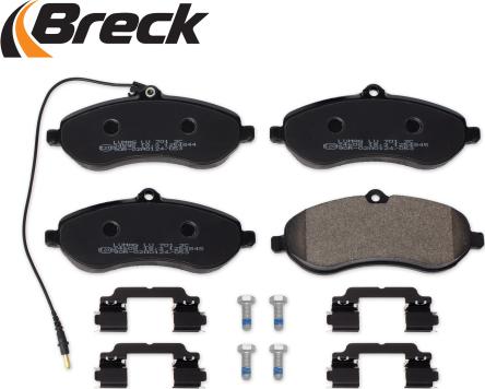 Breck 24595 00 701 00 - Kit pastiglie freno, Freno a disco autozon.pro