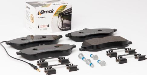 Breck 24595 00 701 00 - Kit pastiglie freno, Freno a disco autozon.pro